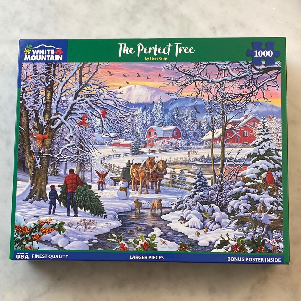 White Mountain 'The Perfect Tree' Puzzle